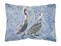 Carolines Treasures  8409PW1216 Pelican Canvas Fabric Decorative Pillow