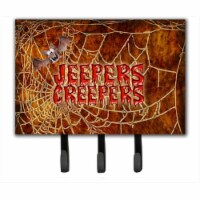 Carolines Treasures SB3018TH68 6 x 9 In. Jeepers Creepers with Bat and Spider web Halloween L