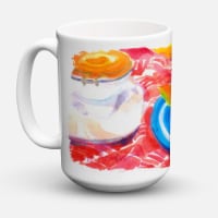 Carolines Treasures 6036CM15 A Slice of Cantelope Coffee Mug 15 oz