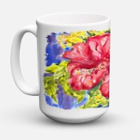 Carolines Treasures 6056CM15 Flower - Hibiscus Coffee Mug 15 oz