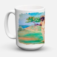 Carolines Treasures 7138CM15 Afghan Hound Coffee Mug 15 oz