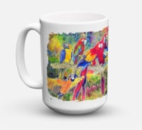 Carolines Treasures 8600CM15 Parrot Coffee Mug 15 oz