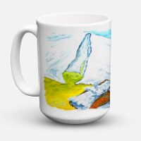 Carolines Treasures MW1090CM15 Must Be Monday Coffee Mug 15 oz
