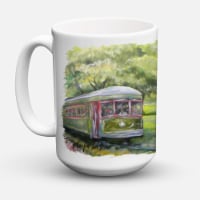 Carolines Treasures MW1091CM15 Streetcar Next Stop Audubon Park Coffee Mug 15 o