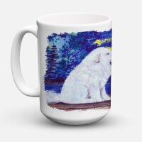 Carolines Treasures  SS8240CM15 Great Pyrenees Coffee Mug 15 oz