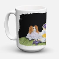 Carolines Treasures SS8633CM15 Papillon Coffee Mug 15 oz