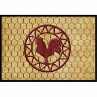 Carolines Treasures SB3085JMAT Rooster Chicken Coop Doormat 24x36