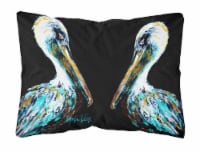 Carolines Treasures  MW1164PW1216 Dressed in Black Pelican Canvas Fabric Decorat
