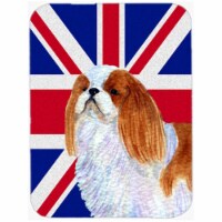 Carolines Treasures SS4949MP 7.75 x 9.25 In. English Toy Spaniel With English Union Jack Brit Perspective: Main