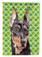 Carolines Treasures SC9740CHF German Pinscher Lucky Shamrock St. Patrick's Day