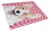 Carolines Treasures SC9696LCB Cardigan Corgi Hearts and Love Glass Cutting Boar