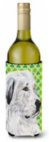 Great Pyrenees Lucky Shamrock St. Patrick's Day Wine Bottle Hugger