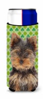 St. Patrick's Day Shamrock Yorkie Puppy / Yorkshire Terrier Ultra Hugger for sli