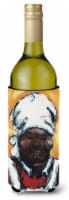 Carolines Treasures  MW1184LITERK Aunt Bea Wine Bottle Hugger