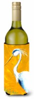 Carolines Treasures  MW1193LITERK Col Mustard the Egret Wine Bottle Hugger
