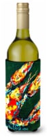 Carolines Treasures  MW1194LITERK Craw Baby on Green Crawfish Wine Bottle Hugger