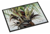 Carolines Treasures  JMK1130JMAT Top Palm Tree Indoor or Outdoor Mat 24x36