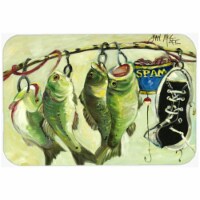 Carolines Treasures Recession Food Fish Caught With Spam Mouse Pad- Hot Pad & Trivet