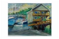 Carolines Treasures  JMK1069PLMT Ocean Springs Harbour Landing Fabric Placemat