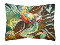 Carolines Treasures  JMK1014PW1216 Mandarin Pheasant Canvas Fabric Decorative Pi
