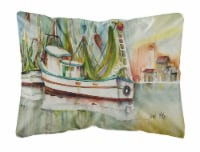 Carolines Treasures  JMK1068PW1216 Ocean Springs Shrimper Canvas Fabric Decorati