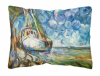 Carolines Treasures  JMK1080PW1216 Shrimp Boat  101 Canvas Fabric Decorative Pil