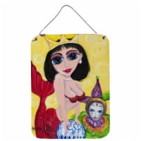 Carolines Treasures  JMK1180DS1216 Mardi Gras Queen Mermaid Wall or Door Hanging