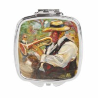 Carolines Treasures JMK1276SCM Jazz Trumpet Compact Mirror