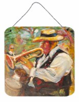Carolines Treasures  JMK1276DS66 Jazz Trumpet Wall or Door Hanging Prints