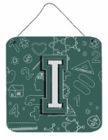 Carolines Treasures  CJ2010-IDS66 Letter I Back to School Initial Wall or Door H