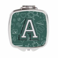 Carolines Treasures CJ2010-ASCM Letter a Back to School Initial Compact Mirror