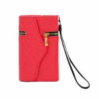 Clutch Case Unique ZIPPER PU Leather Wallet Flip Hard Case Cover Card Holder For iPhone 4 4s