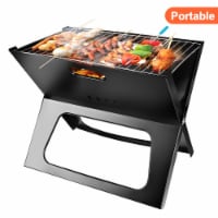 Portable BBQ Barbecue Grill Foldable Charcoal Grill Camping Garden Outdoor Travel