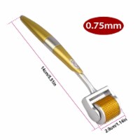 Derma Roller 192Pcs Titanium Microneedles Facial Roller Acne Scars Anti Aging Needling with