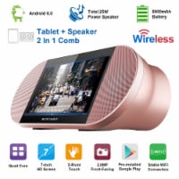 7in Touch Screen Android Tablet PC 25W Wireless Speaker Quad Core Front Camera Micro USB MMC