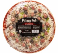 Village Pub Deluxe Sausage Frozen Pizza Perspective: Main