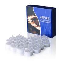AGPtek 24 PCS LED Tealight Timer Warm White Candles Flameless Flickering