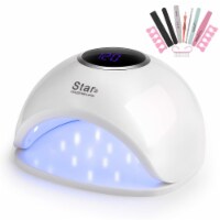 33LED 4Timer Auto Sensor LED UV Nail Dryer Gel Polish Lamp Machine Manicure Tool