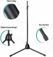 Adjustable Studio Microphone Isolation Shield Foam Filter with Tripod Stand Kit