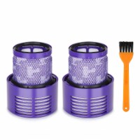 AGPtEK Vacuum Filter Replacement For Dyson Filter Suit for Dyson V10 Cyclone Series 2 Packs