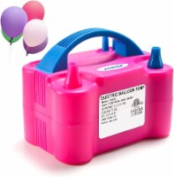 AGPtEK Electric Air Balloon Pump Rose Red