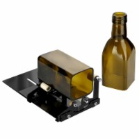 Glass Bottle Cutter, Fixm Square & Round Bottle Cutting Machine, Wine Bottles and Beer Bottle