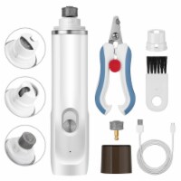 OWNPETS Pet Nail Grinder, Rechargeable Pet Nail Grinder Trimmer for All Sizes Dogs & Cats