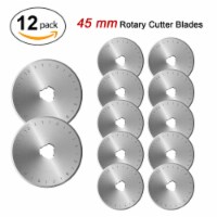 AGPtEK 45mm Rotary Cutter Blades Set (12 Pieces)