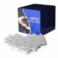 LED Tealight Candles Battery Operated Flameless smokeless Flickering Flashing 100 PCS for Wed