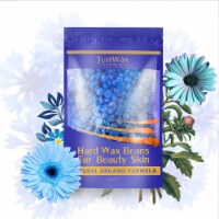AGPtEK Bule Hard Wax Beans Hair Removal Painless Wax Warmer Waxing Beans Natural Pearl