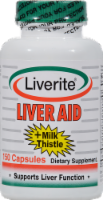 Liverite Liver Aid + Milk Thistle Capsules Perspective: Main