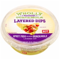 Wholly Guacamole Spicy Pico Over Guacamole Layered Dip