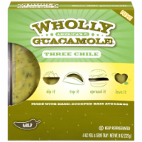 Wholly Guacamole Three Chili Mild Guacamole