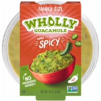 Wholly Guacamole Spicy Hot Guacamole Family Size